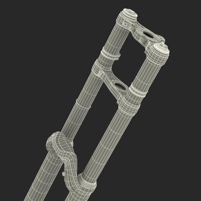 3D Mountain Bike Fork model