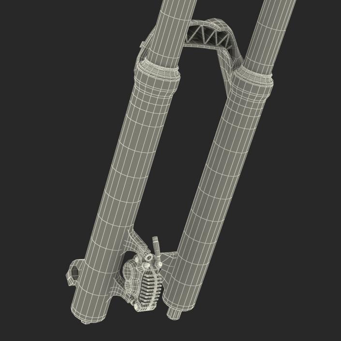 3D Mountain Bike Fork model