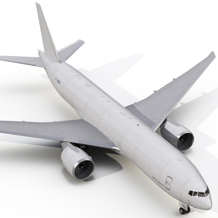 3D Boeing 777 Freighter Generic model