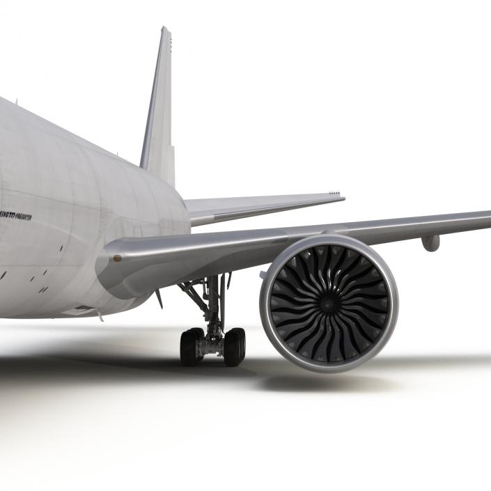 3D Boeing 777 Freighter Generic model