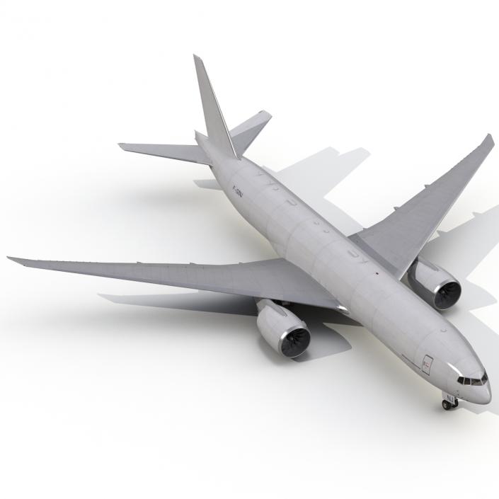 3D Boeing 777 Freighter Generic model