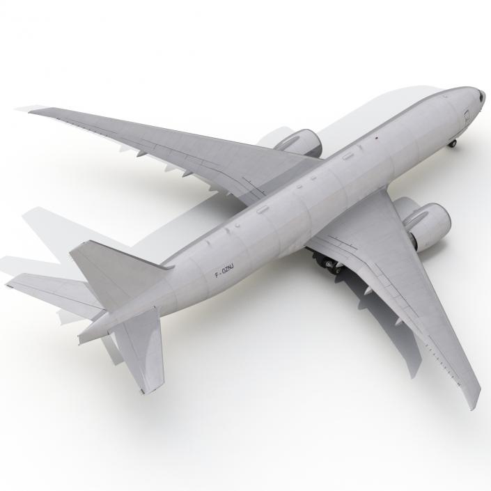 3D Boeing 777 Freighter Generic model