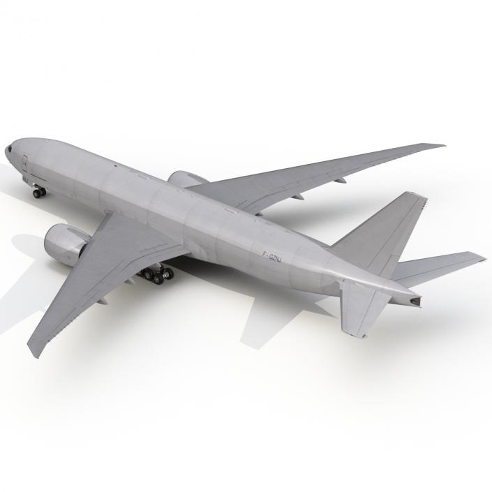 3D Boeing 777 Freighter Generic model