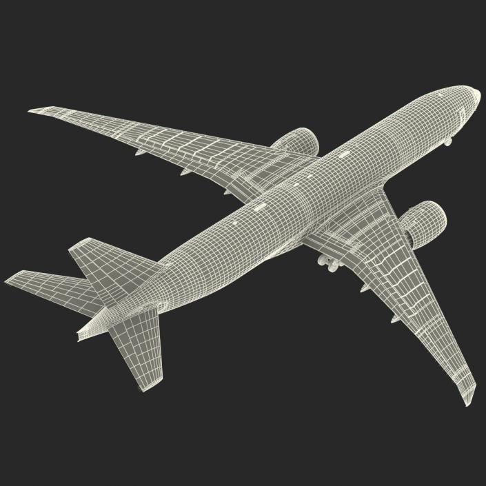 3D Boeing 777 Freighter Generic model