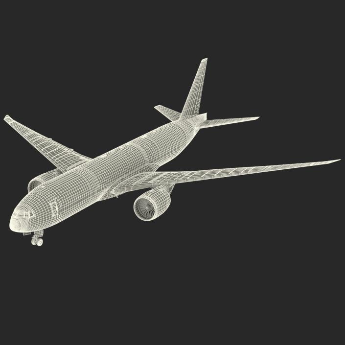 3D Boeing 777 Freighter Generic model