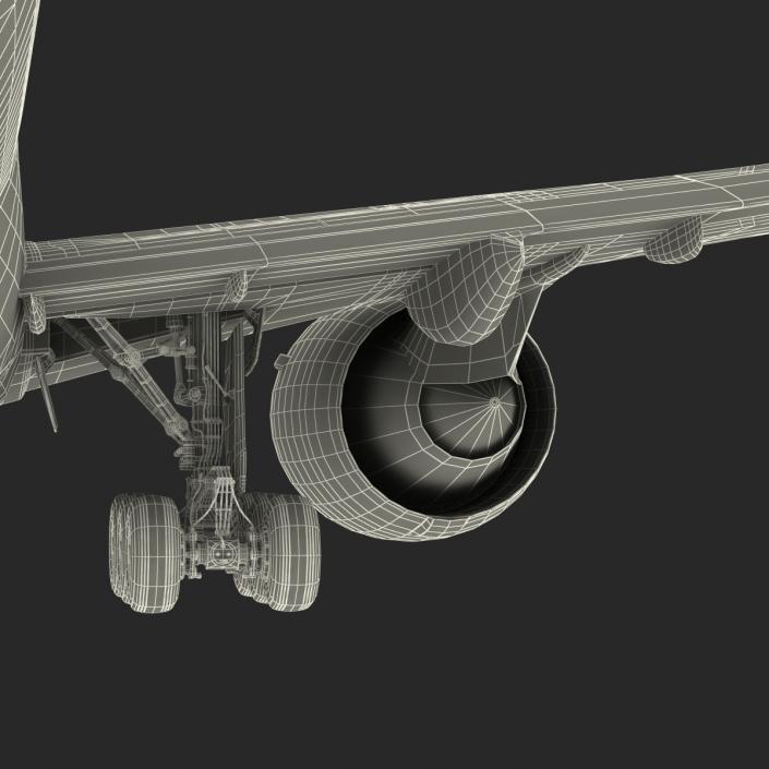 3D Boeing 777 Freighter Generic model