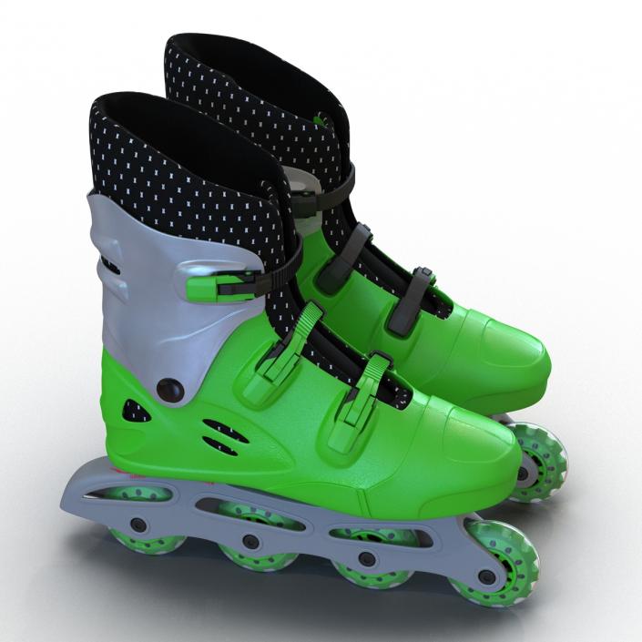 Rollerblades 2 3D model