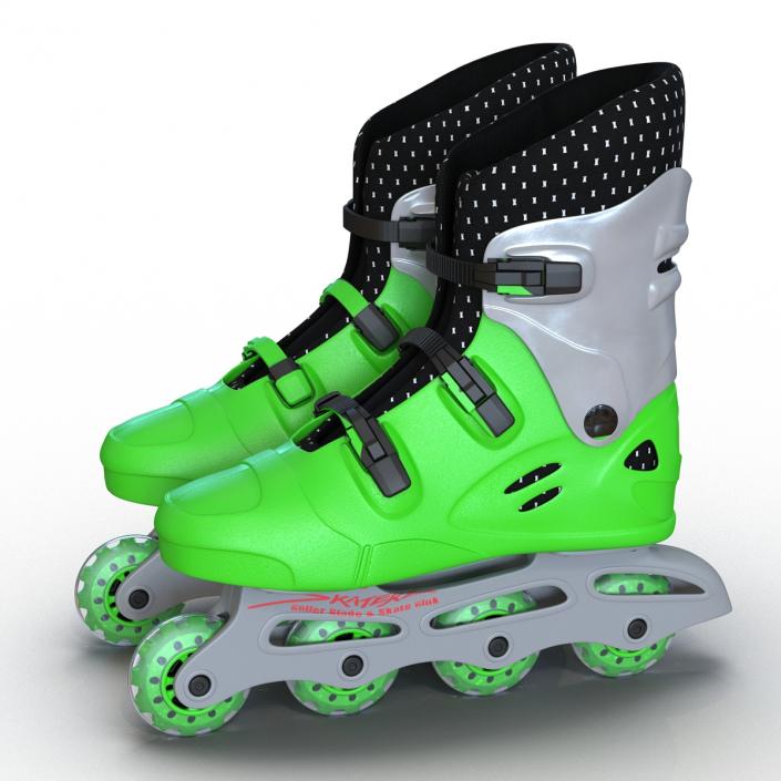 Rollerblades 2 3D model