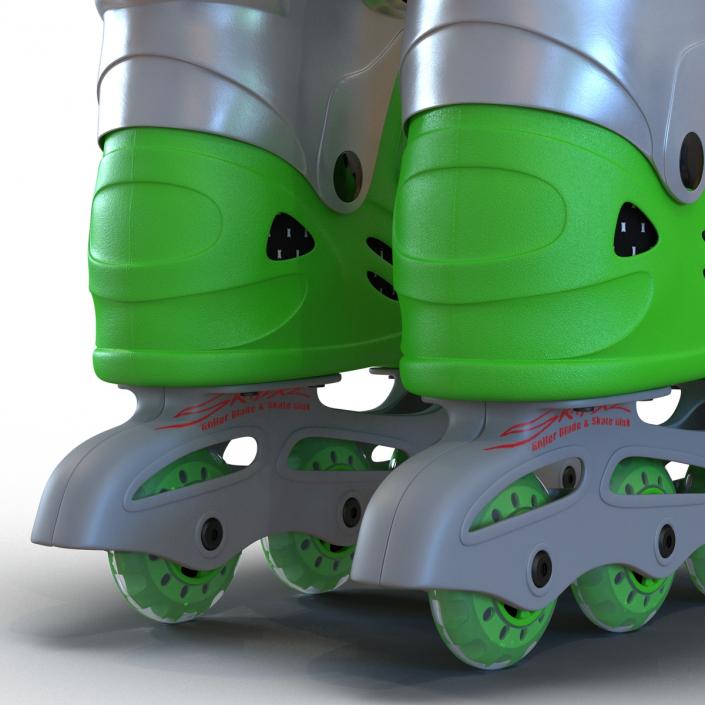 Rollerblades 2 3D model