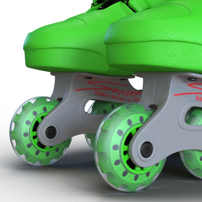 Rollerblades 2 3D model