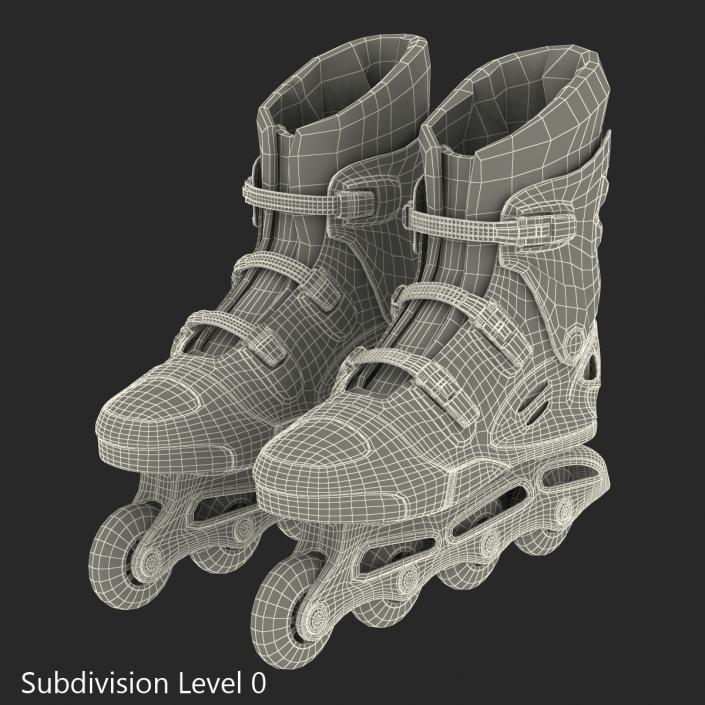 Rollerblades 2 3D model