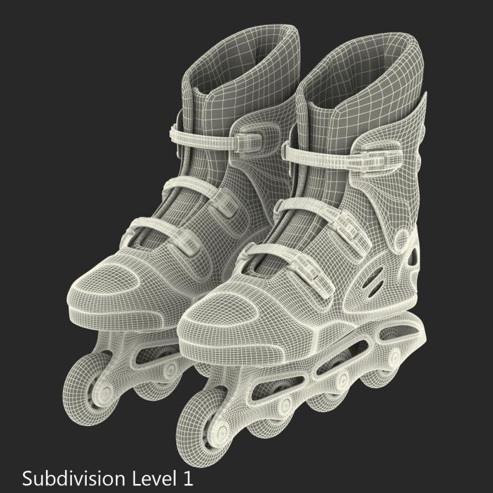 Rollerblades 2 3D model