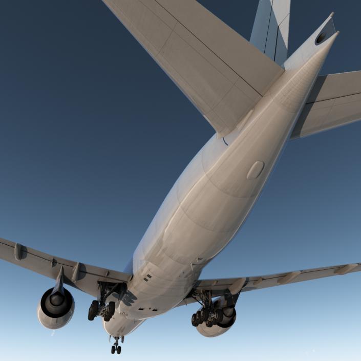 3D model Boeing 777 Freighter Generic Rigged