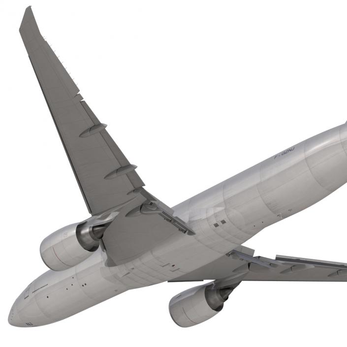 3D model Boeing 777 Freighter Generic Rigged