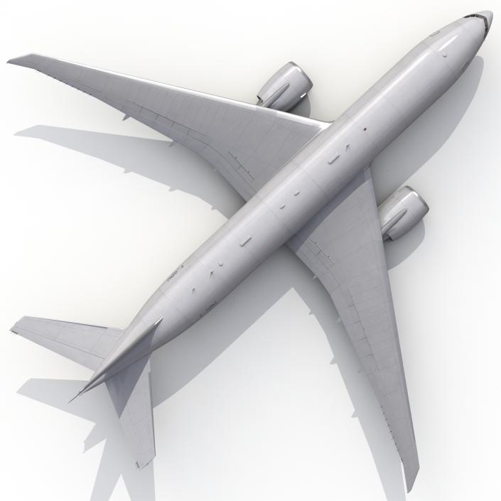 3D model Boeing 777 Freighter Generic Rigged