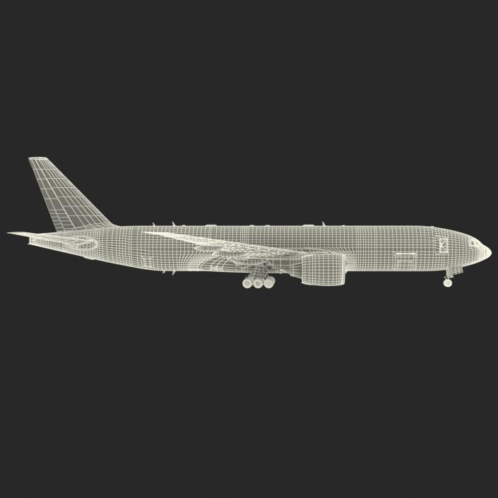 3D model Boeing 777 Freighter Generic Rigged