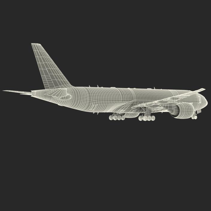 3D model Boeing 777 Freighter Generic Rigged