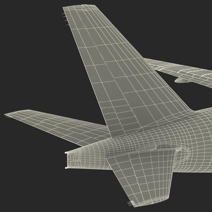 3D model Boeing 777 Freighter Generic Rigged