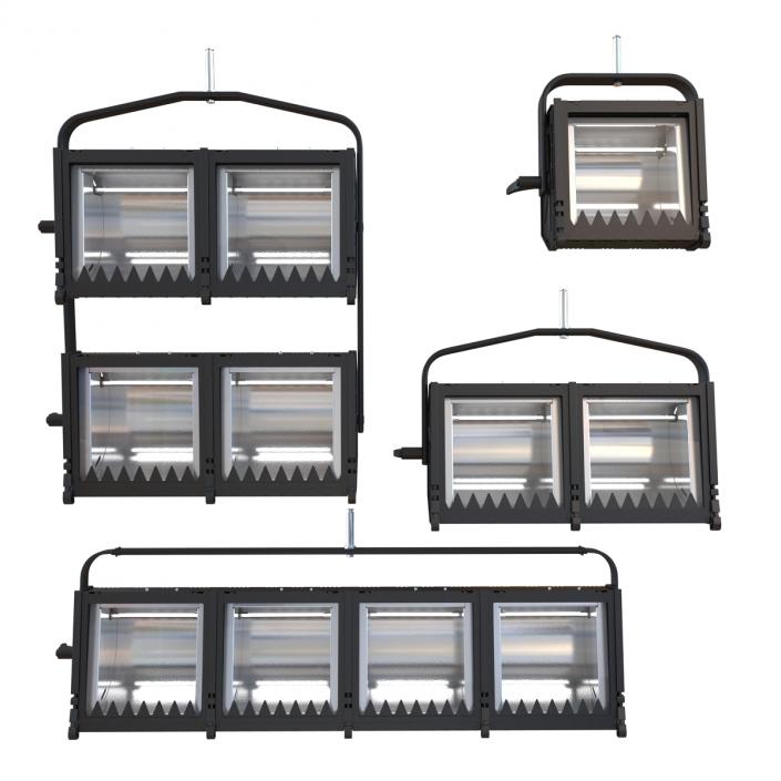 Cyc Flood Lights Collection 3D