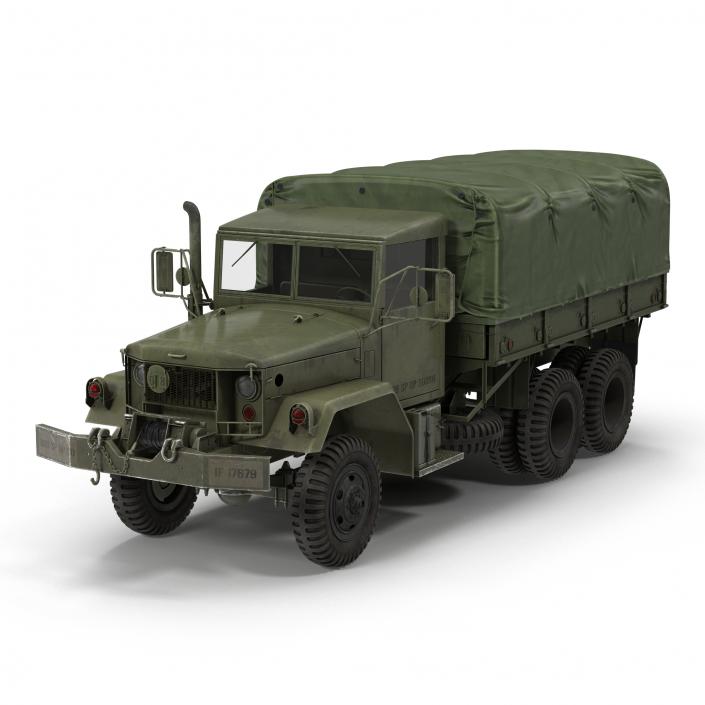 US Military Cargo Truck m35a2 3D model