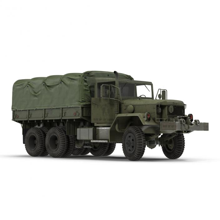 US Military Cargo Truck m35a2 3D model