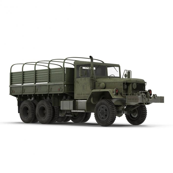 US Military Cargo Truck m35a2 3D model