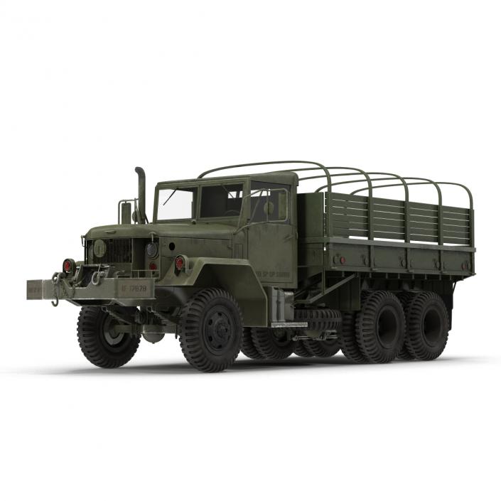 US Military Cargo Truck m35a2 3D model