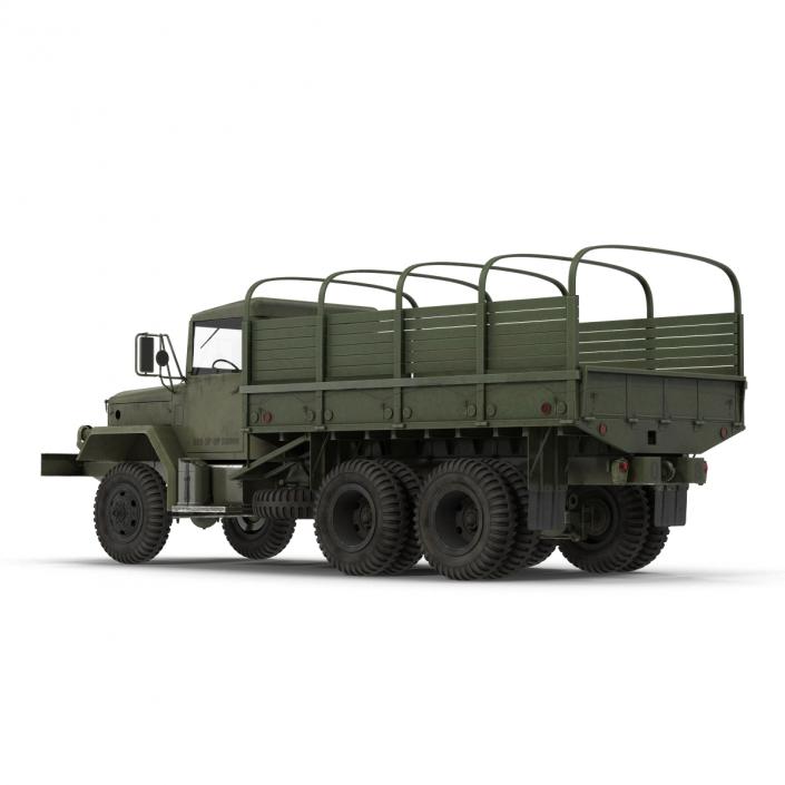 US Military Cargo Truck m35a2 3D model