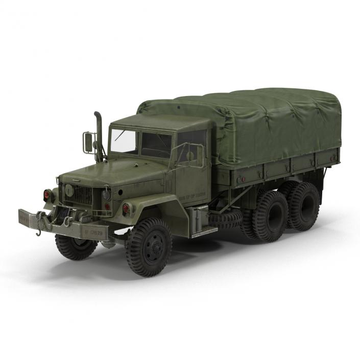 US Military Cargo Truck m35a2 3D model