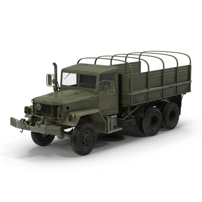 US Military Cargo Truck m35a2 3D model