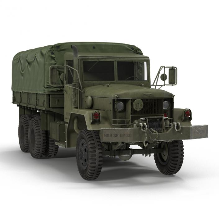 US Military Cargo Truck m35a2 3D model