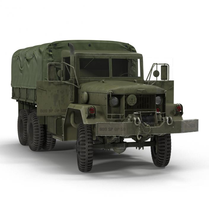 US Military Cargo Truck m35a2 3D model