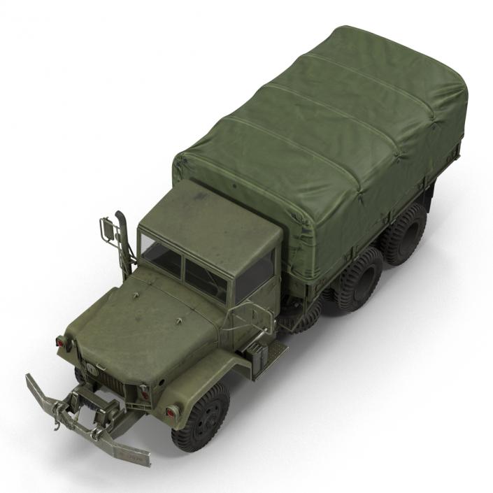 US Military Cargo Truck m35a2 3D model