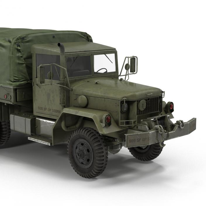 US Military Cargo Truck m35a2 3D model