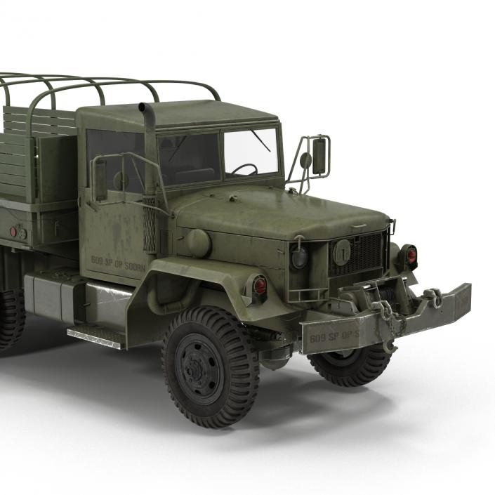 US Military Cargo Truck m35a2 3D model