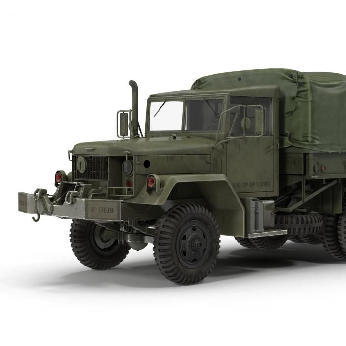 US Military Cargo Truck m35a2 3D model