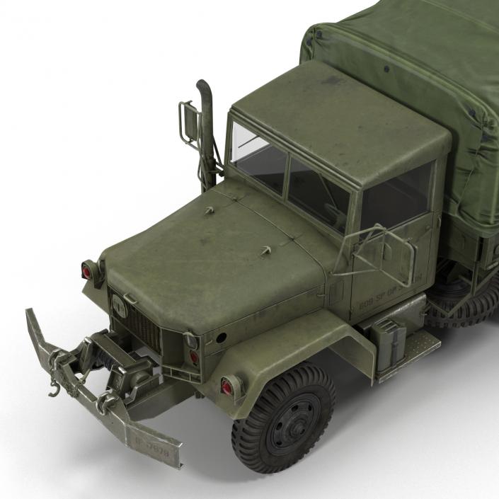 US Military Cargo Truck m35a2 3D model