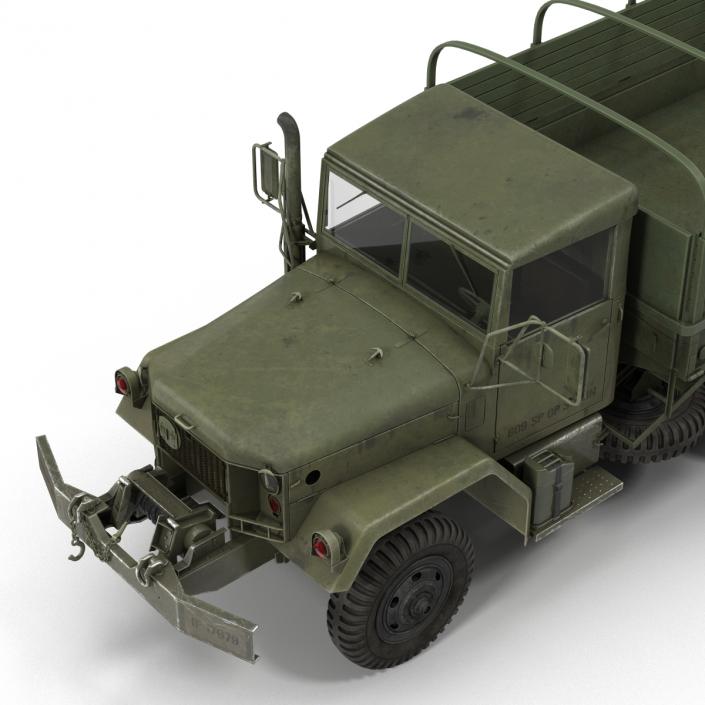 US Military Cargo Truck m35a2 3D model