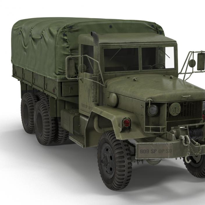 US Military Cargo Truck m35a2 3D model