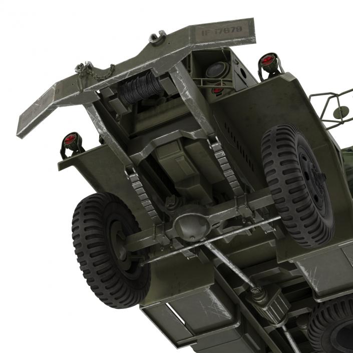 US Military Cargo Truck m35a2 3D model