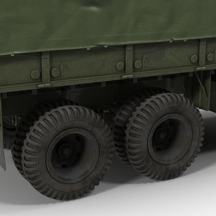 US Military Cargo Truck m35a2 3D model