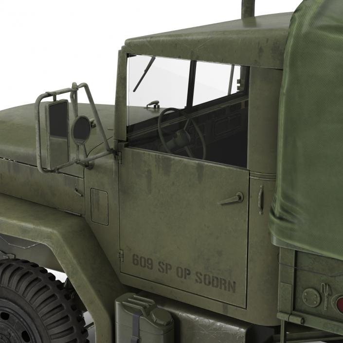 US Military Cargo Truck m35a2 3D model