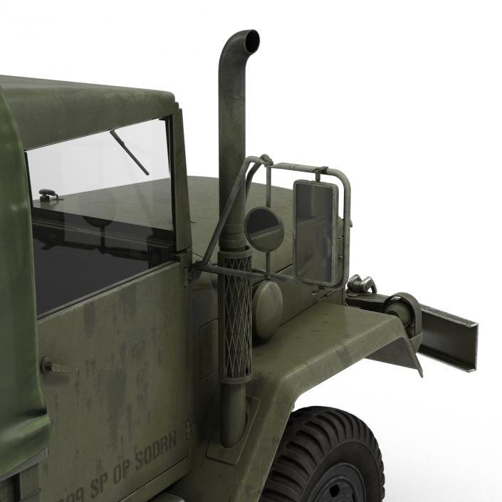 US Military Cargo Truck m35a2 3D model