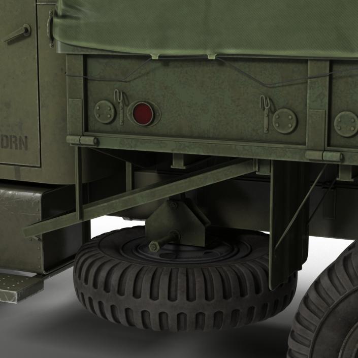 US Military Cargo Truck m35a2 3D model