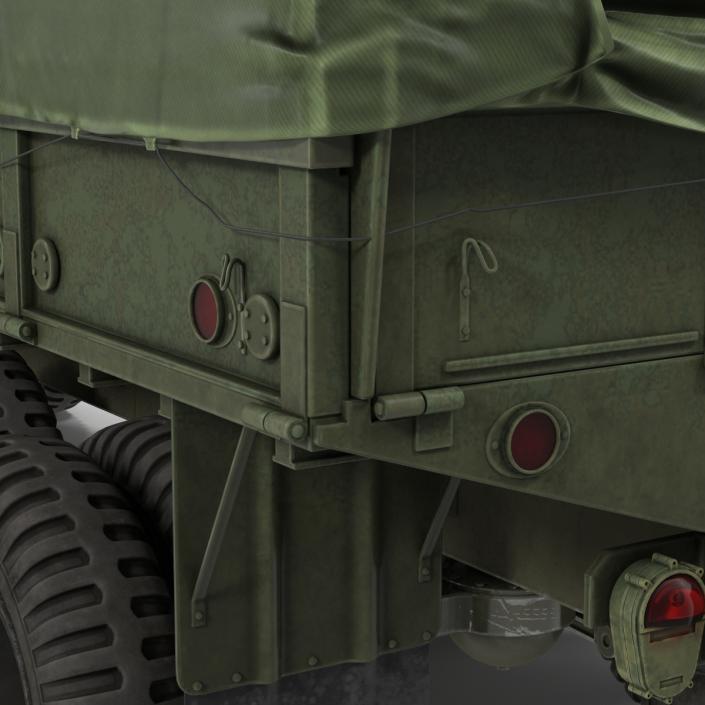 US Military Cargo Truck m35a2 3D model