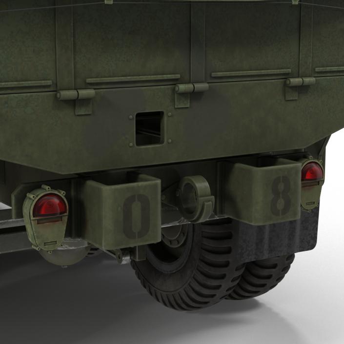 US Military Cargo Truck m35a2 3D model