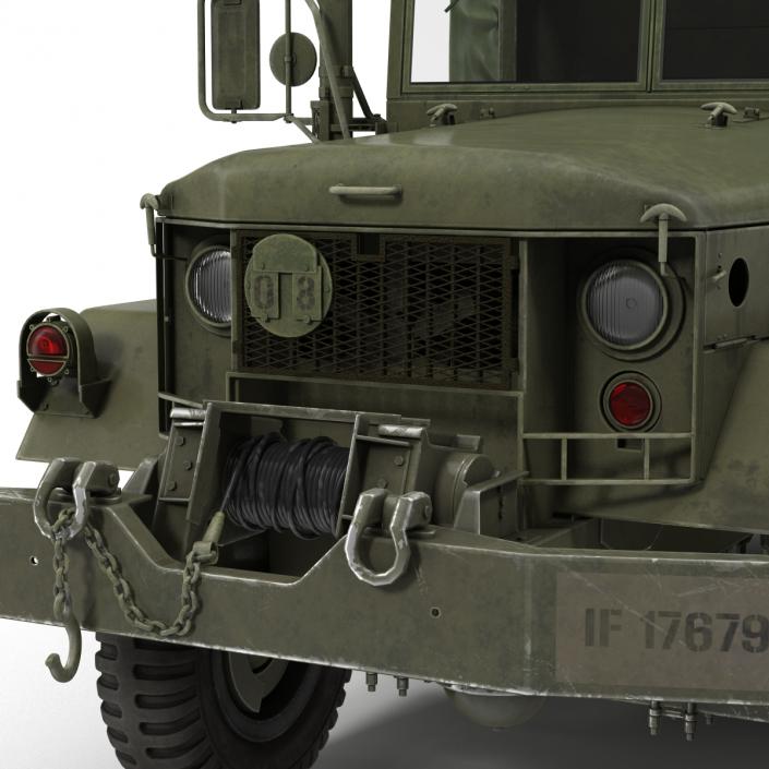 US Military Cargo Truck m35a2 3D model