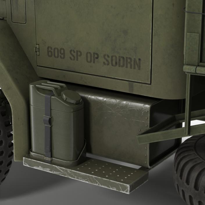 US Military Cargo Truck m35a2 3D model