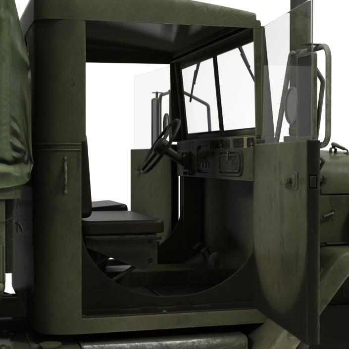 US Military Cargo Truck m35a2 3D model