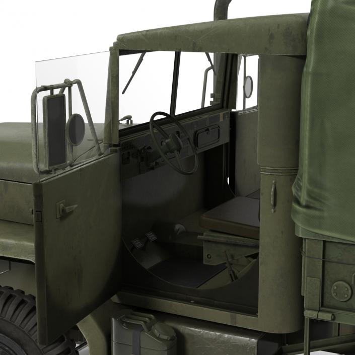 US Military Cargo Truck m35a2 3D model